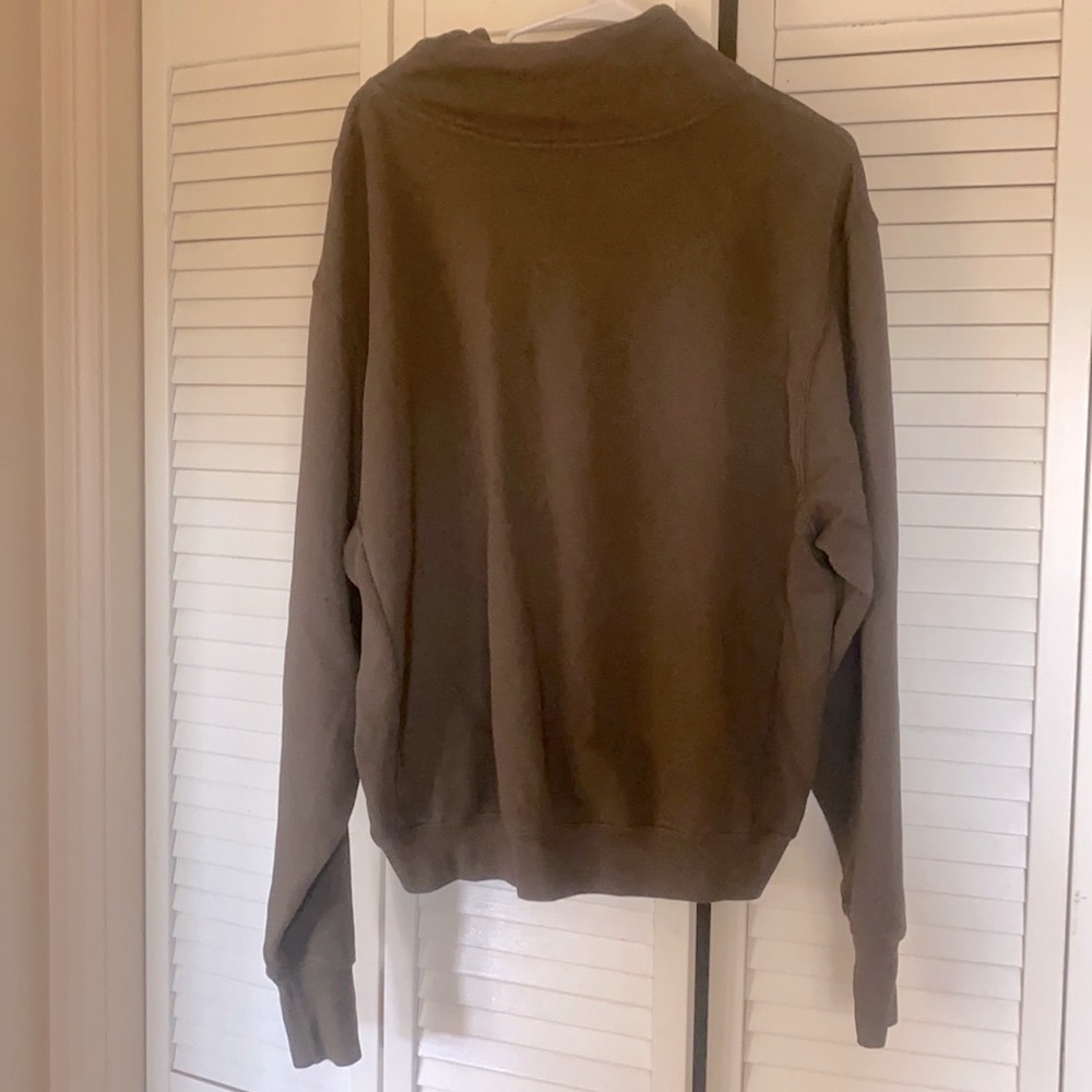 Oversized Turtleneck Swearshirt